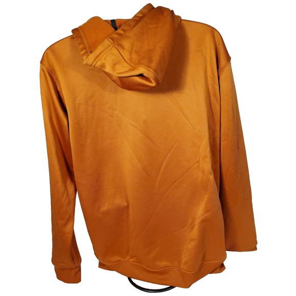 Nike Texas Longhorns Hoodie Sweatshirt Men's L Therma Fit Orange - Picture 2 of 7